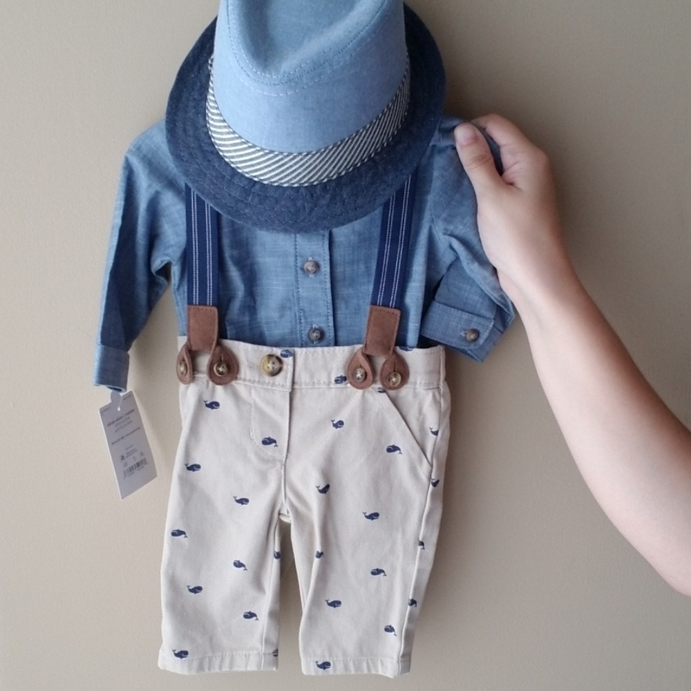 NWT newborn 3 piece outfit